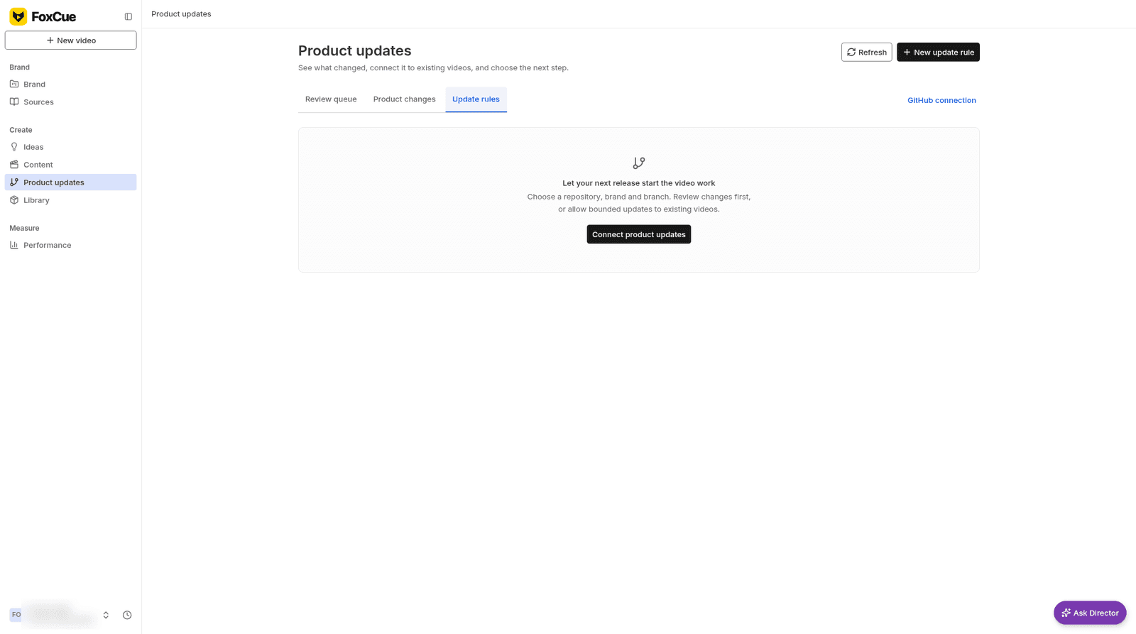 Product updates, Update rules